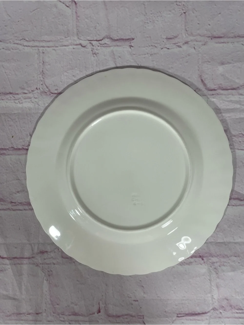 Vintage Minton White Fife Bone China 3 Salad Plates 7 7/8” England Discontinued